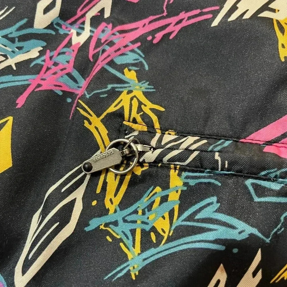 Rare Descente Half Zip Windbreaker Men's Large Made in Japan Y2K Pullover Jacket - Picture 5 of 9